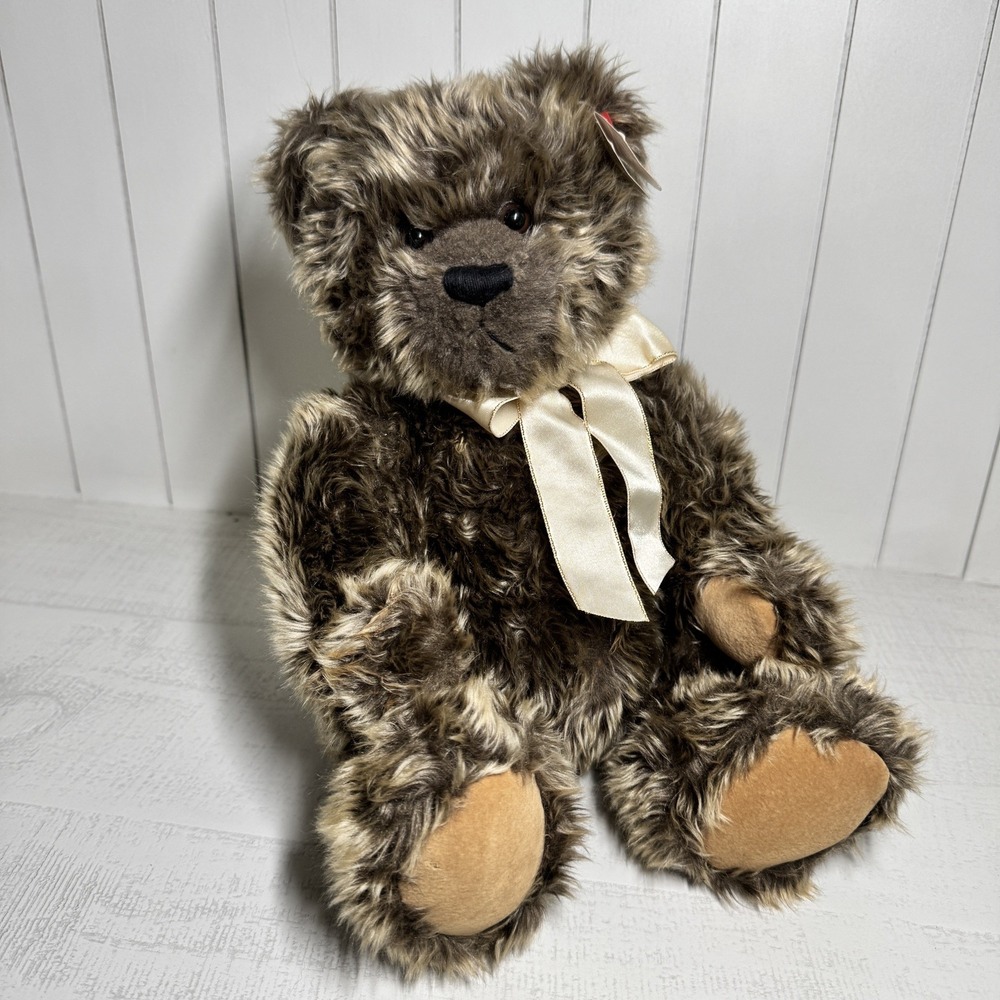 VINTAGE 2001 Ty Classic  Winthrop Teddy Bear Plush Stuffed Animal Soft Fluffy